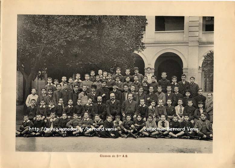 classe de cinquième A.B