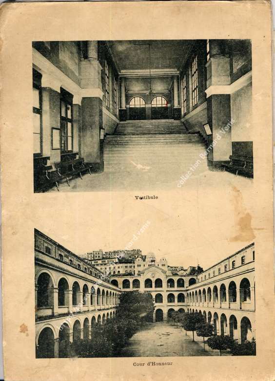 vestibule et cour d'honneur