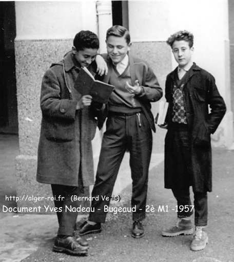 Yves NADEAU avec la main sur l'épaule de FLORENTIN,...X (à droite)