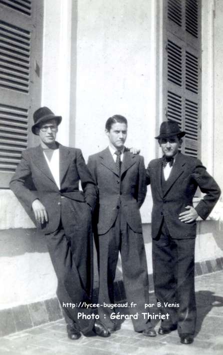 Roche, Thiriet, Soler (les couvre chefs sont du plus bel effet)