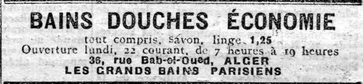 Les grands bains parisiens 