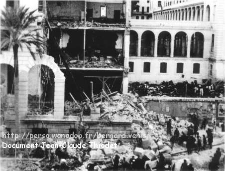 après les bombardements du 12 novembre 1942