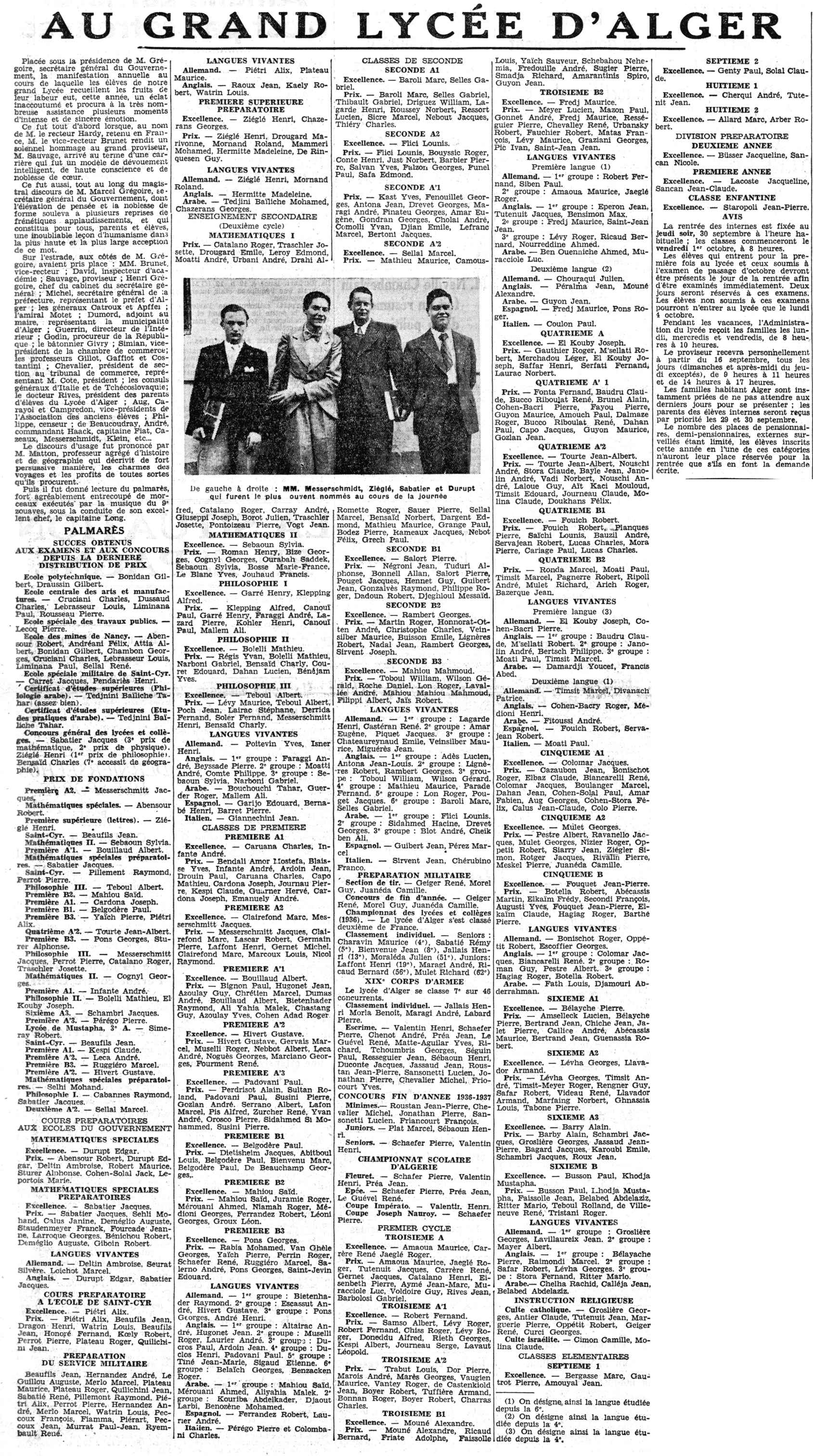 la distribution des prix