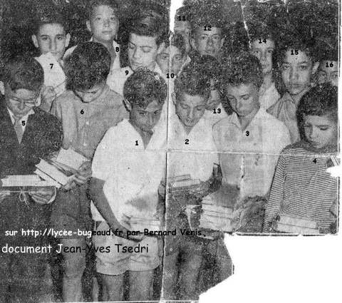 Remise de prix, juin 1958