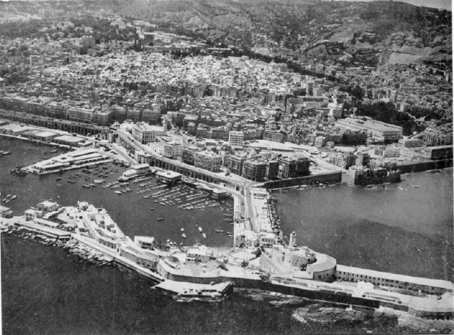 vue aérienne de la ville d