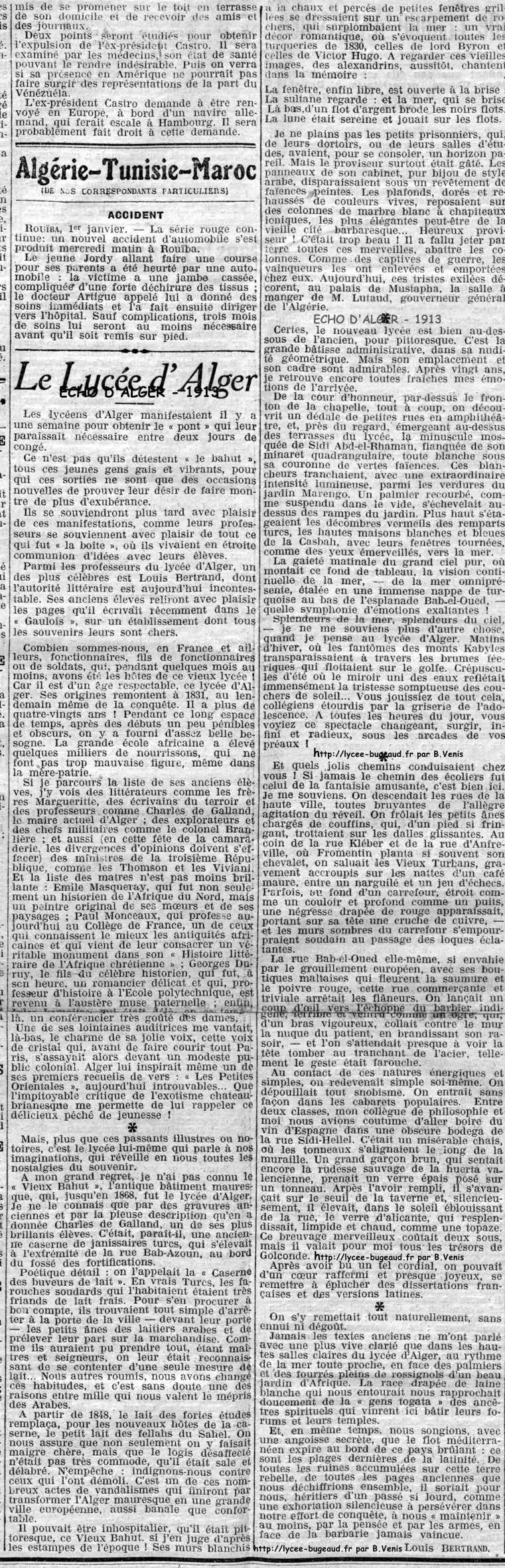 Le lycée d'Alger