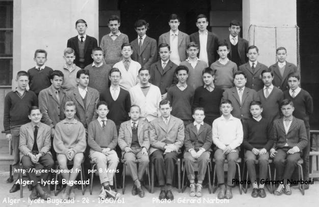 Seconde ,1960-61, professeur : mr.Barbier
