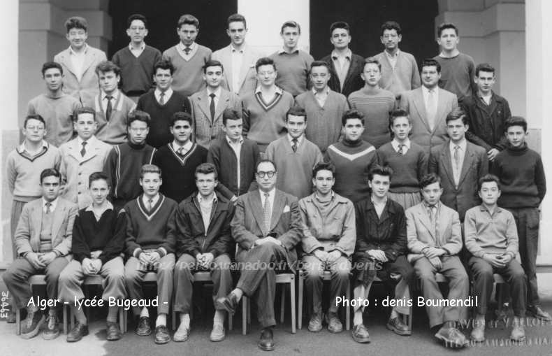 classe de 2è M', 1954-1655, professeur : mr.Fredj