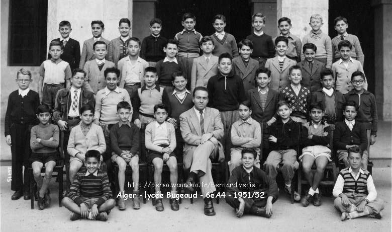classe de 6èA4, 1951-1952