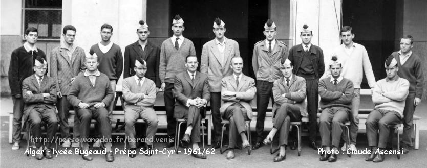 Prépa Saint-Cyr, 1961-1962
