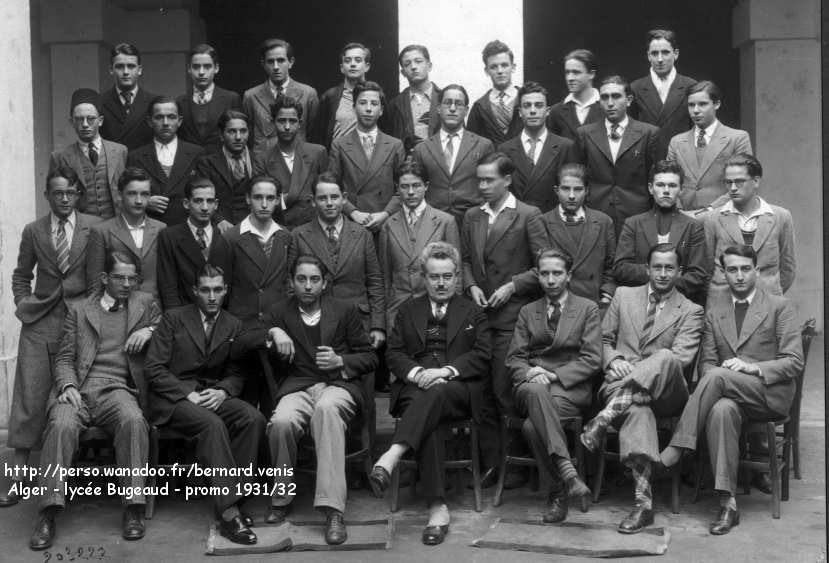 Classe de seconde A ?, 1931-1932-