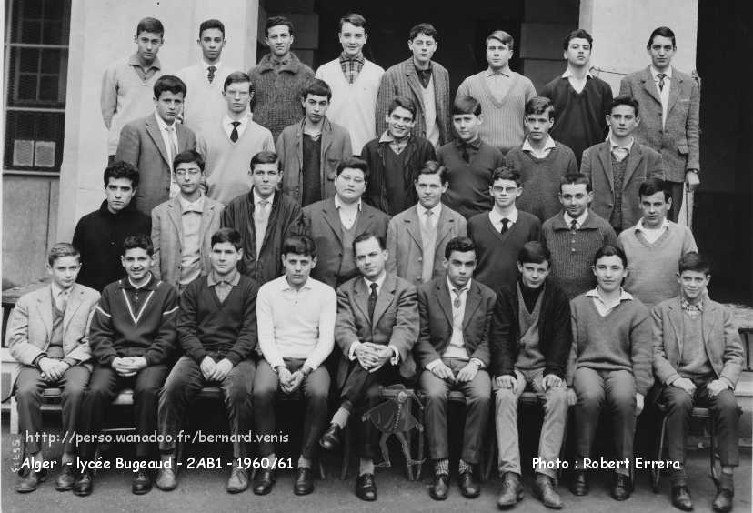 Classe de 2ème AB1, 1960-1961