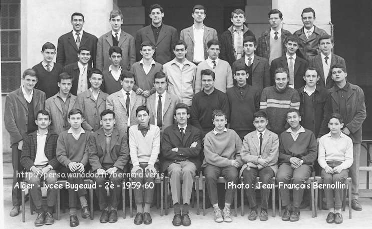 Classe de seconde, 1959-1960, professeur: mr...... (français-latin)