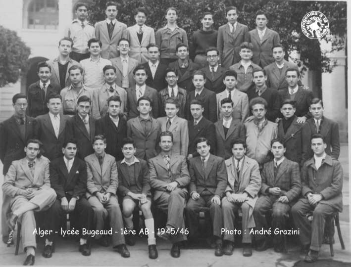 la 1ère AB, 1945-1946,