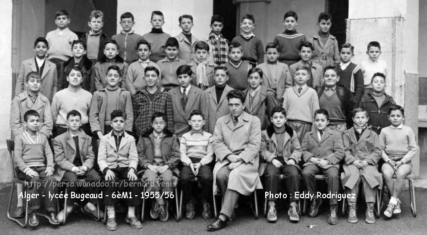 Classe de 6ème M1, 1955-1956