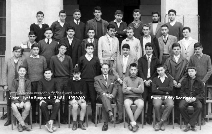 Classe de 3ème M1, 1959-1960