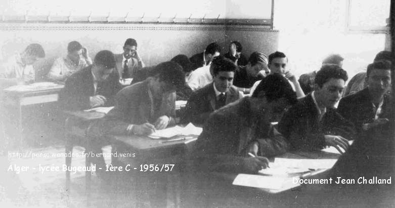 classe de 1ère C, 1956-1957