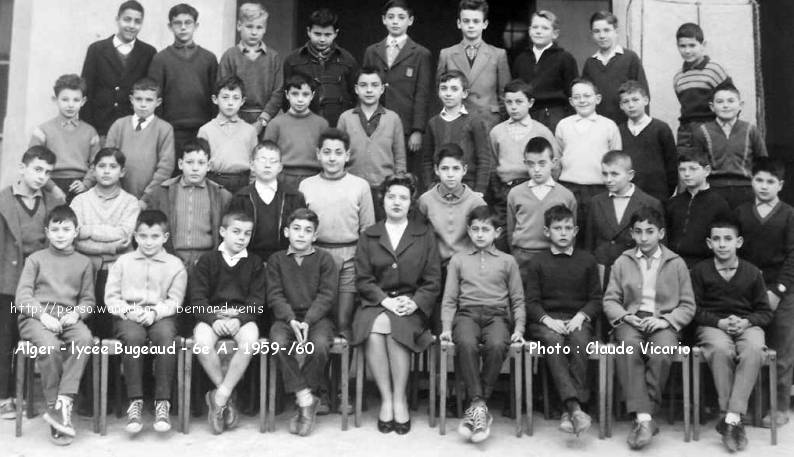 classe de 6è A3, 1959-1960
