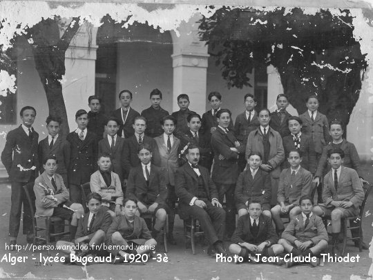 classe de 3è ? 1920 ?