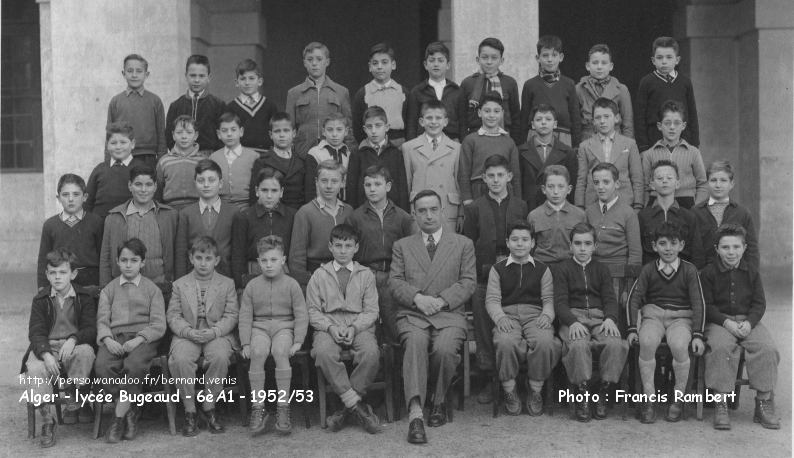 Sixième A1 , en 1952-53