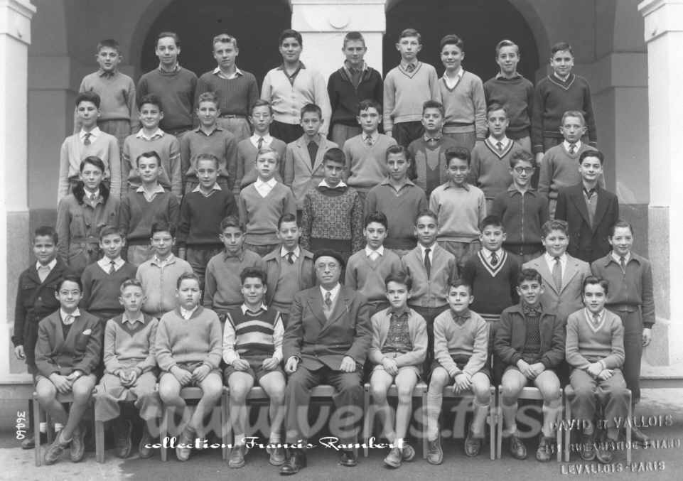 Quatrième B 1, 1954-55