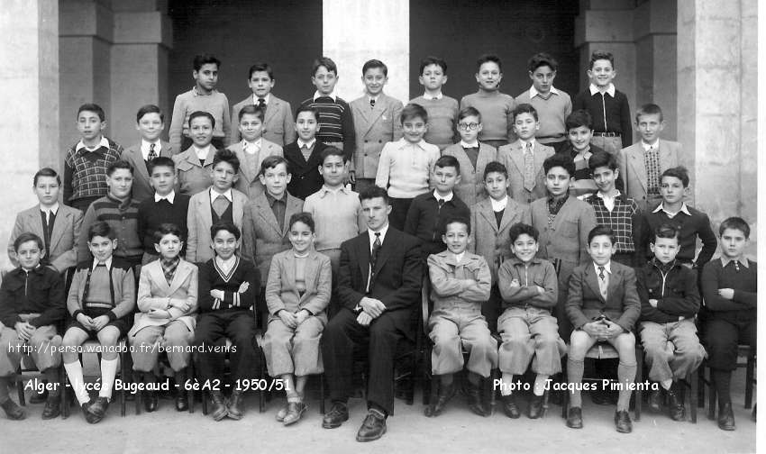classe de 6ème A2, 1950-1951