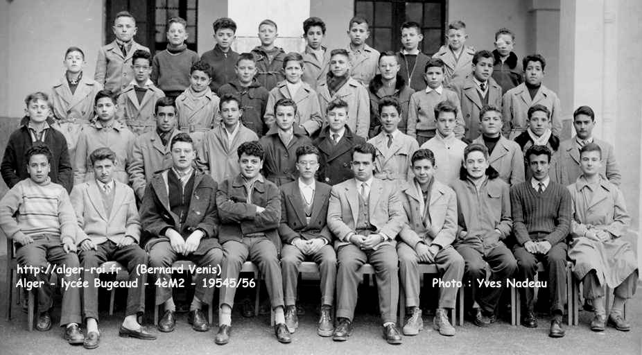 4èM1-1955-1956 - Prof.: mr. Laurens, professeur de français