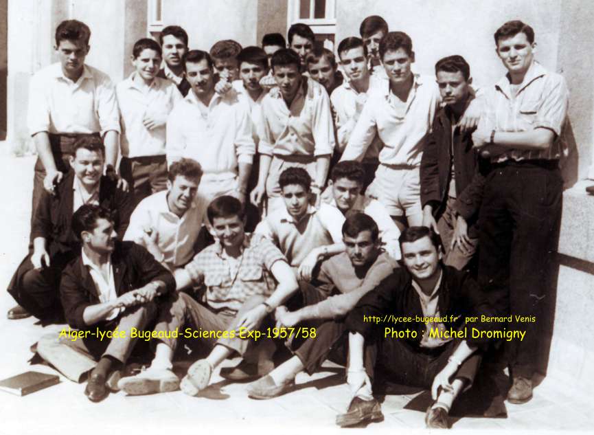 Sciences Expérimentales , en 1957-1958