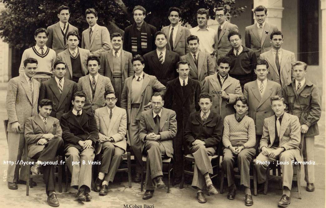 1e A, 1949-1950 - professeur : monsieur Cohen-Bacri