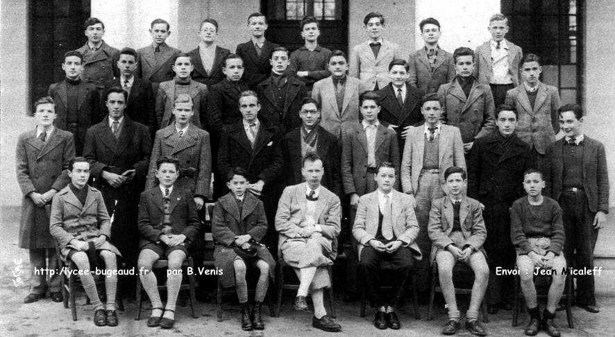 lycée Bugeaud - Alger, 4B1, 1942