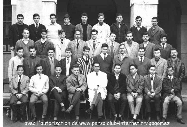 Classe de mathématiques élémentaires 5, 1960-61
