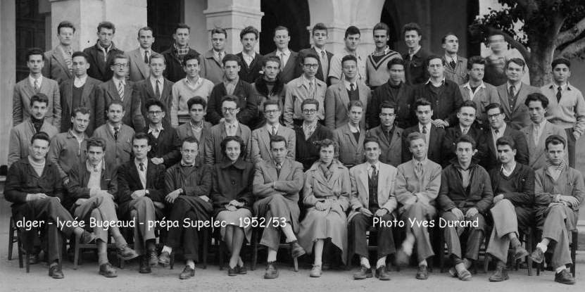 Prépa Supelec 1952-53, 