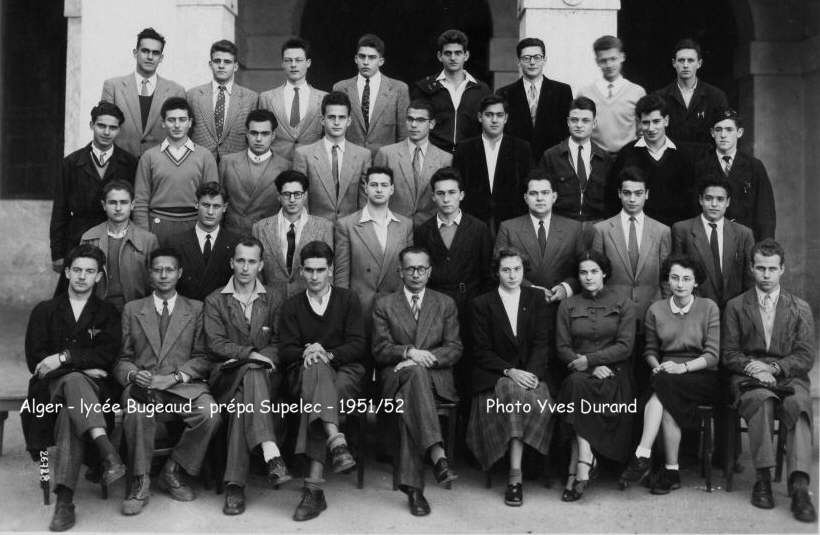 Prépa Supelec 1951-52, 