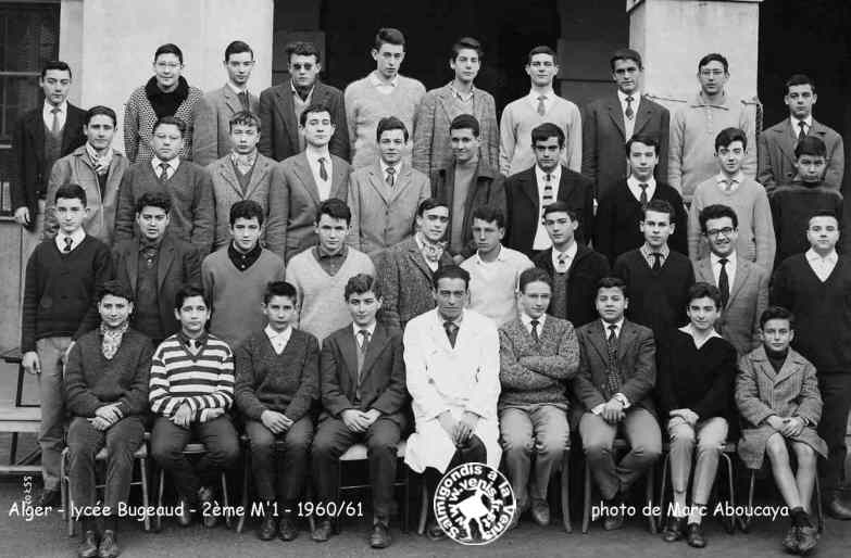 classe de 2è M'1, 1960-61, 