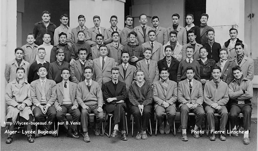 Classe de seconde C - 1955-1956