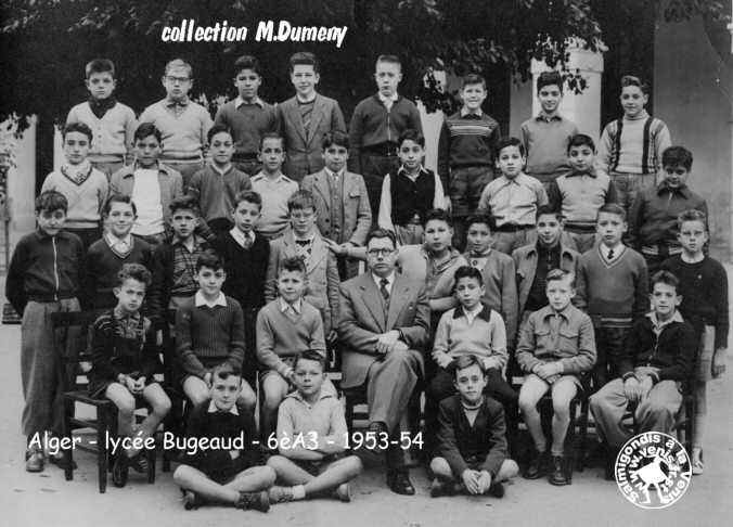 Photo de la classe ???mais d'après Charlot Kolmés 6èA3 1953-54