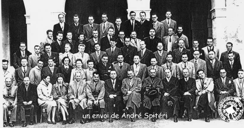 Alger: les profs du très fameux lycée Bugeaud en 52-53