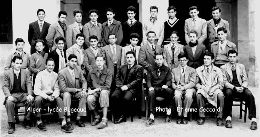 Troisième ou quatrième, 1952-1953 avec mr.Fohr, professeur de Français.