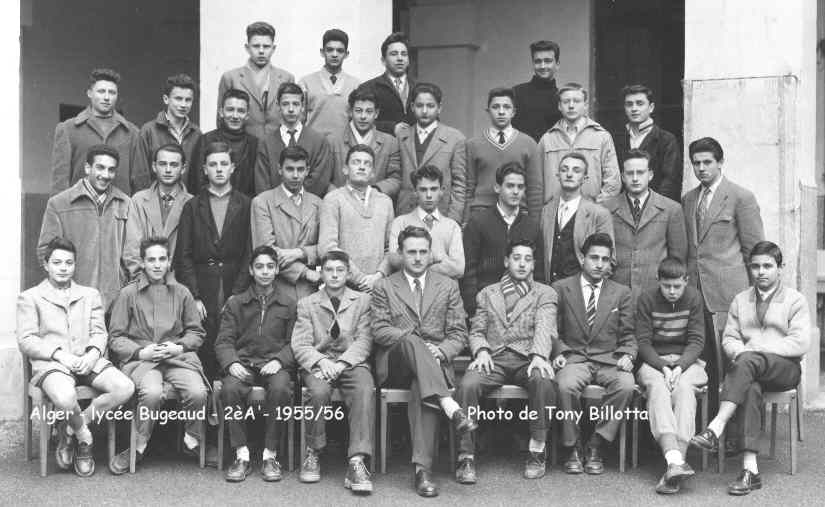 la Seconde A' , 1955-1956, 