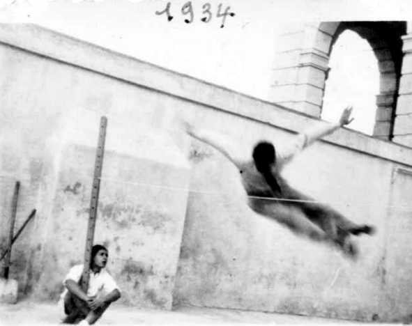 Photos de la cour de gym prises par M.Walter