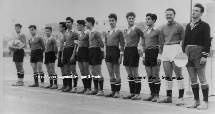 Graciano,cap. - Bayle - Reichert - Daoud - Yessad - Lievin - Chapus - Benzaken - Amiel - Briones - El Guez - Durandeu -