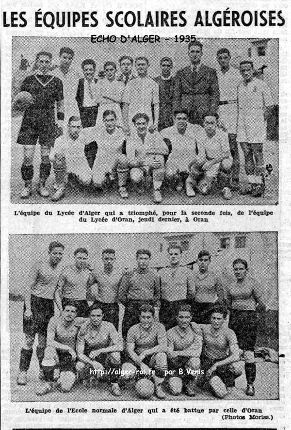 lycee bugeaud bat lycee d'oran,1935